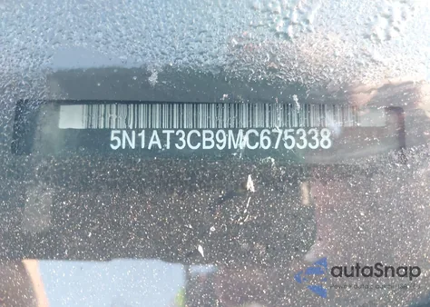 2021 Nissan Rogue Sl z USA, uszkodzony, nr VIN 5N1AT3CB9MC675338